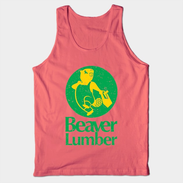 Beaver Lumber (Worn) Tank Top by Roufxis